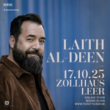 Laith Al-Deen - Glück auf Konzerte 21.11.2025 Weltkulturerbe Rammelsberg (Schlosserei)
