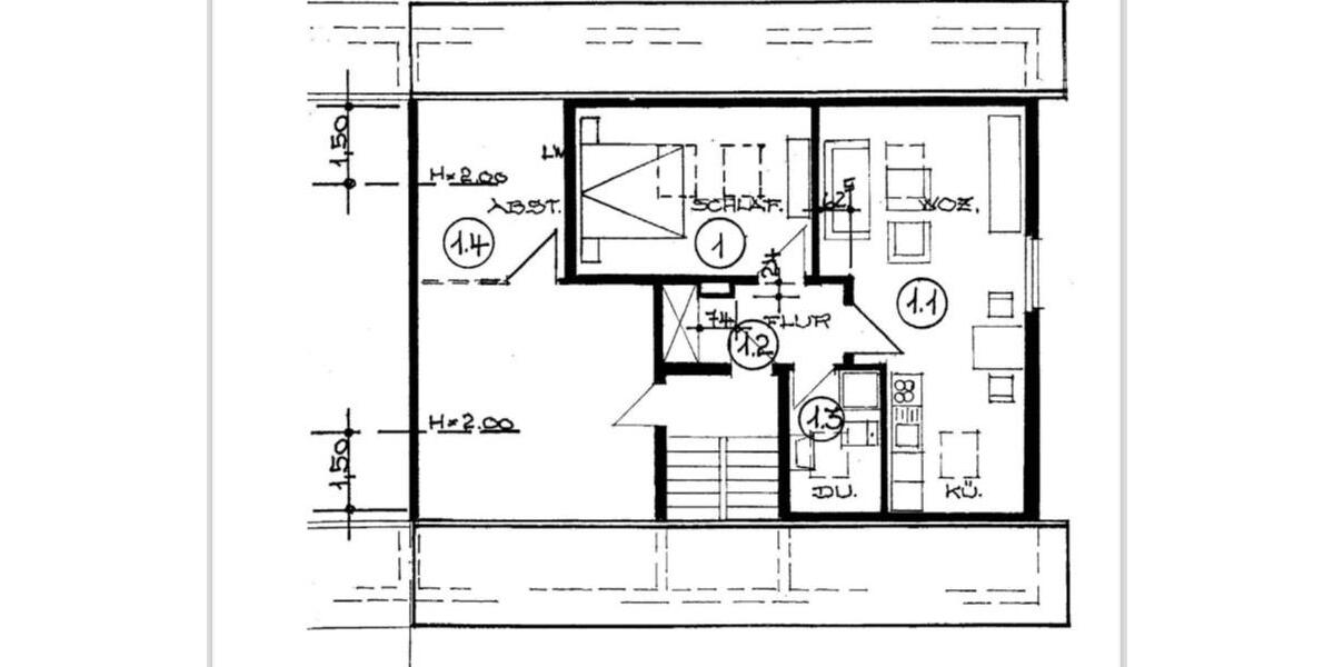 Dachgeschoßwohnung Schellerten - 2.5 Zimmer, 650 m&sup2;, 650&euro; | Angebot:26605271