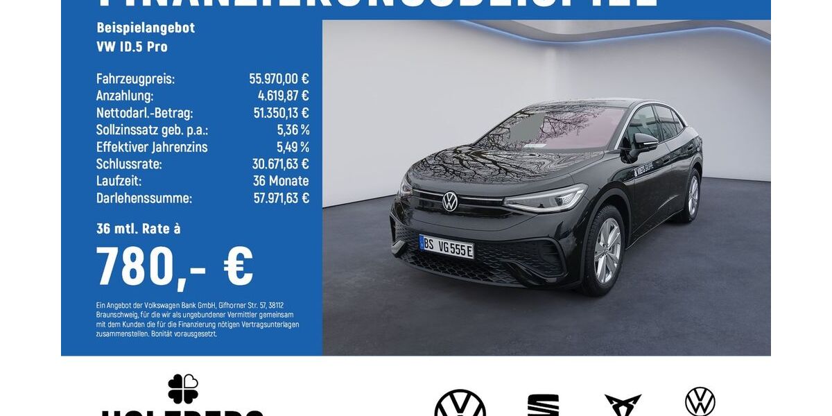 VW ID.5 1.500 km 49.940 &euro; Braunschweig 38114