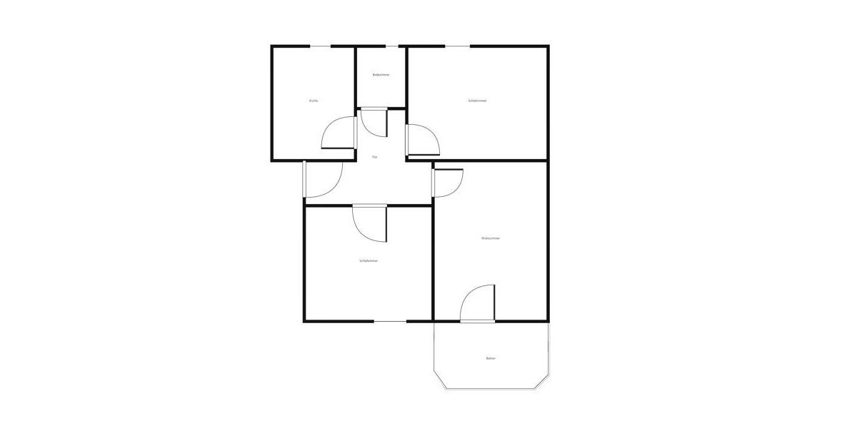 Etagenwohnung Braunschweig Östliches Ringgebiet - 3 Zimmer, 70 m&sup2;, 530&euro; | Angebot:25145100