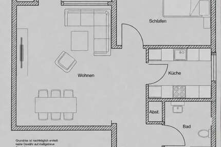 Wohnung Braunschweig Timmerlah-Geitelde-Stiddien - 2 Zimmer, 63 m&sup2;, 693&euro; | Angebot:26185995