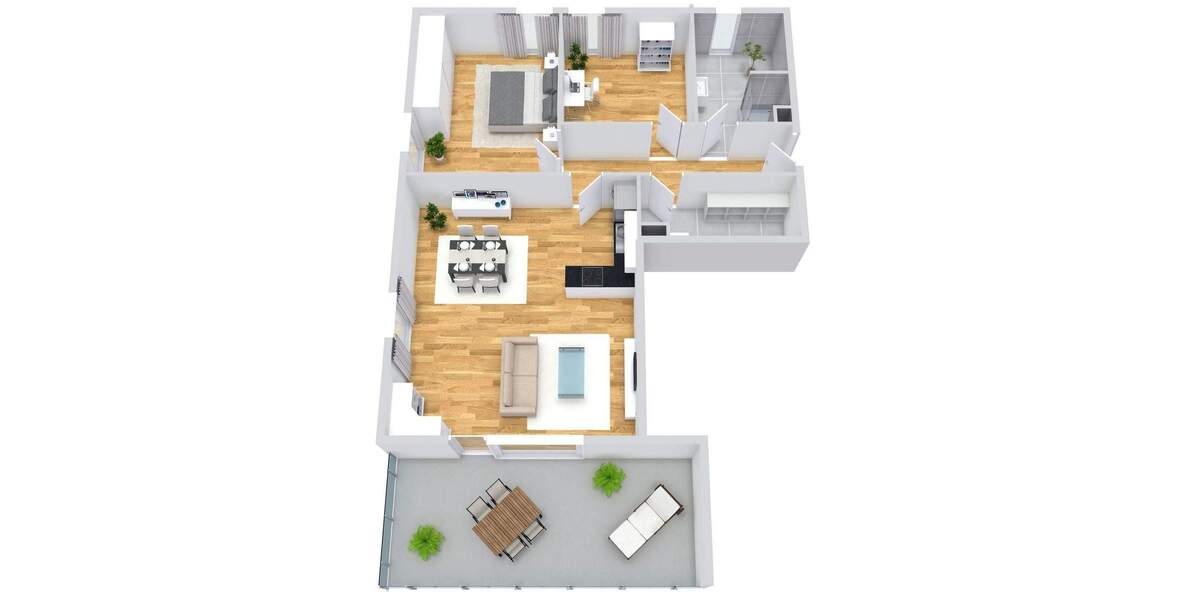 Etagenwohnung Ilsede Ölsburg - 3 Zimmer, 97 m&sup2;, 366.900&euro; | Angebot:25684785