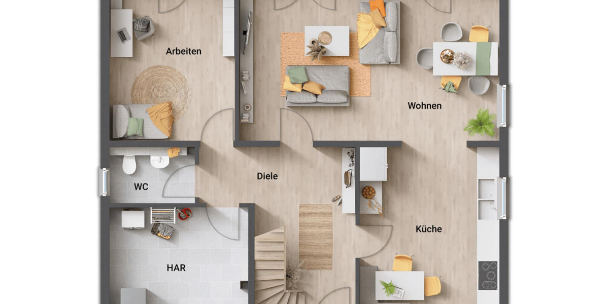 Einfamilienhaus Salzgitter Lebenstedt - 5 Zimmer, 166 m&sup2;, 407.500&euro; | Angebot:26568496