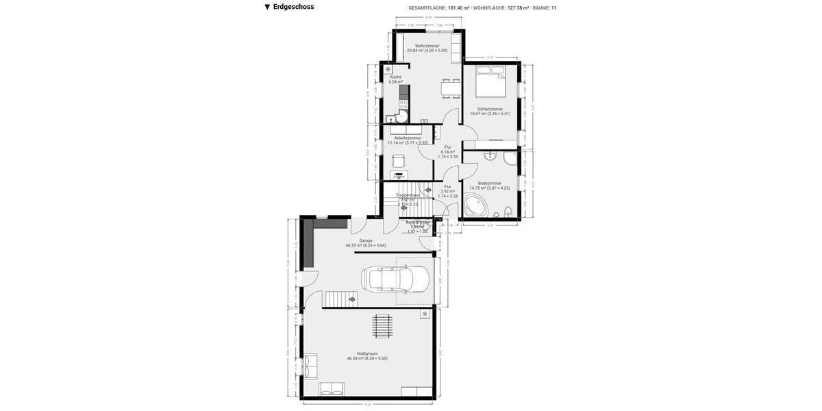 Mehrfamilienhaus, Wohnhaus Söhlde - 7 Zimmer, 164 m&sup2;, 299.000&euro; | Angebot:27292208