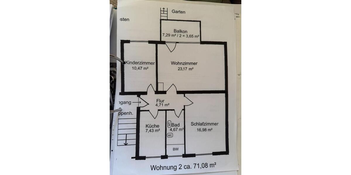 Erdgeschoßwohnung Wolfenbüttel Adersheim - 3 Zimmer, 71 m&sup2;, 200.000&euro; | Angebot:27114733
