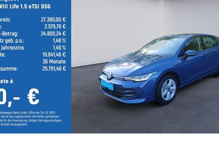 VW Golf 8.200 km 27.380 &euro; Braunschweig 38124