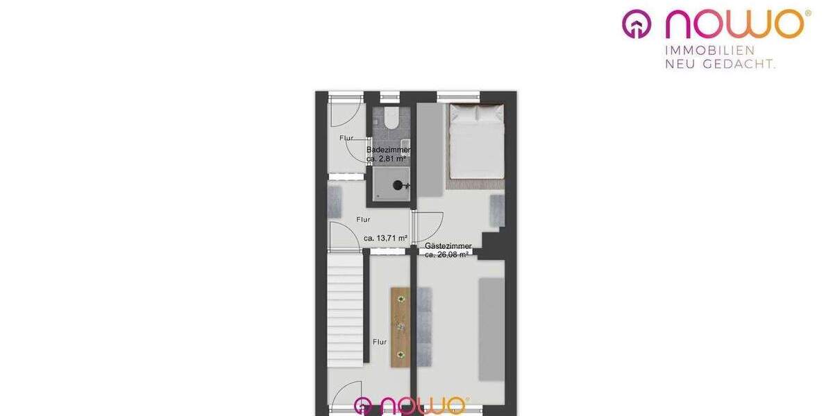 Reihenmittelhaus Braunschweig Kralenriede - 4 Zimmer, 110 m&sup2;, 259.000&euro; | Angebot:25909304