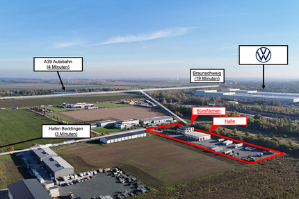 Gewerbe-KFZ-Halle – modern und ideal für PKWs und LKWs oder als Prüfstelle! zimmer