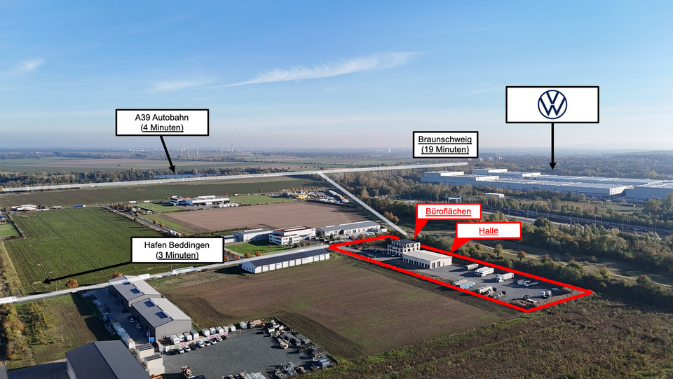 Gewerbe-KFZ-Halle – modern und ideal für PKWs und LKWs oder als Prüfstelle! zimmer