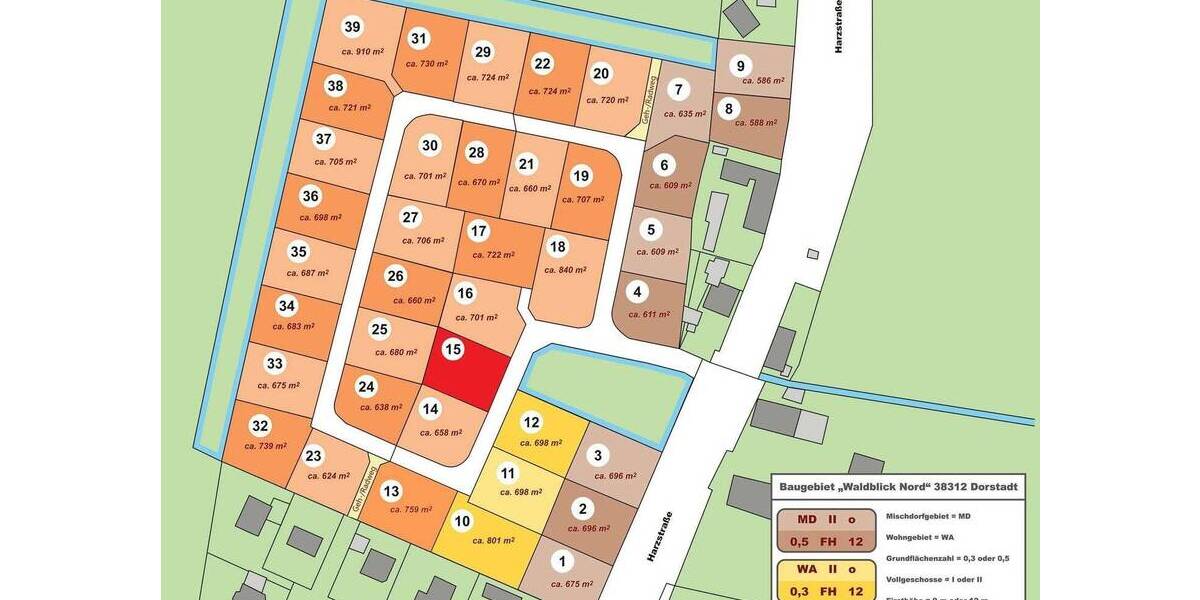 Grundstück Dorstadt - 129.000&euro; | Angebot:26376732