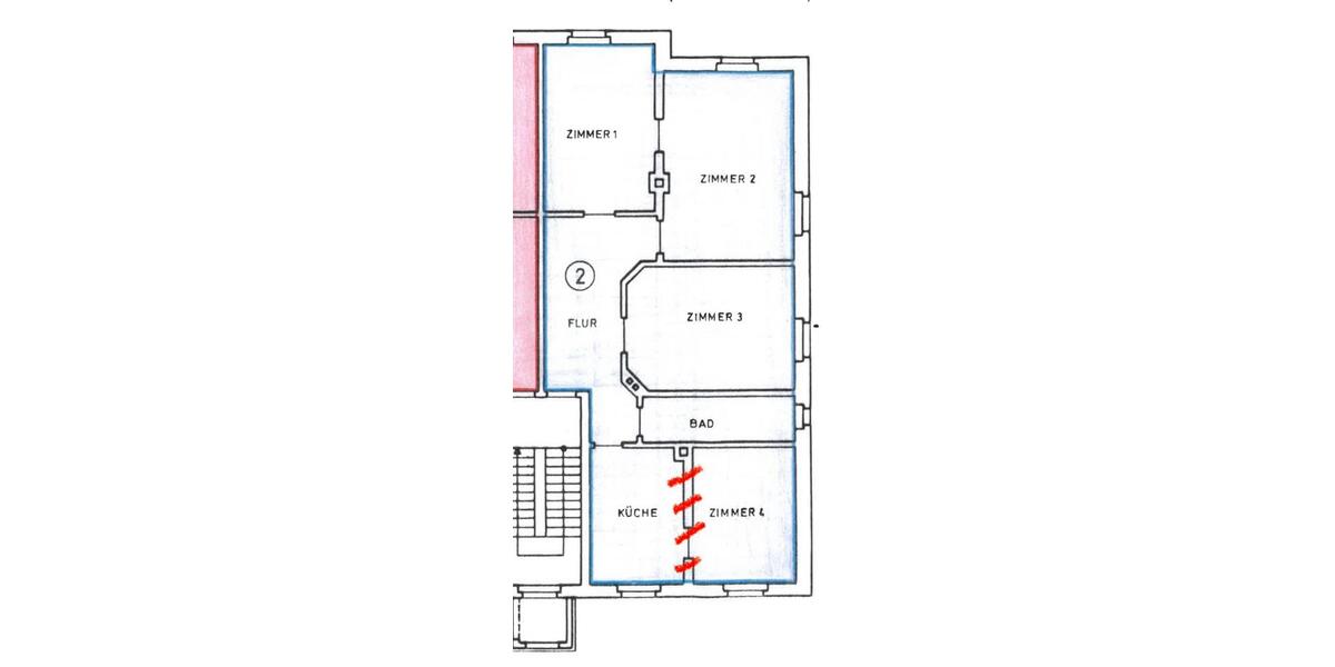 Mietwohnung am Bürgerpark mit Parkplatz zimmer