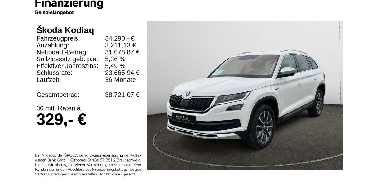 Skoda Kodiaq 61.598 km 33.170 &euro; Hildesheim 31137
