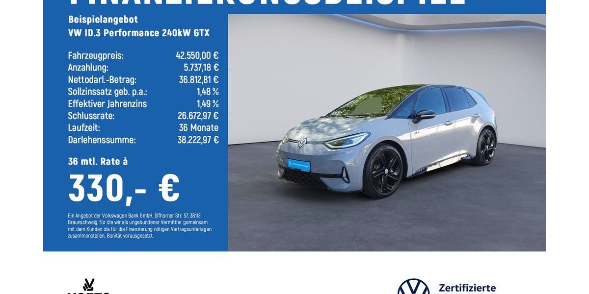 VW ID.3 7.600 km 41.850 &euro; Braunschweig 38124