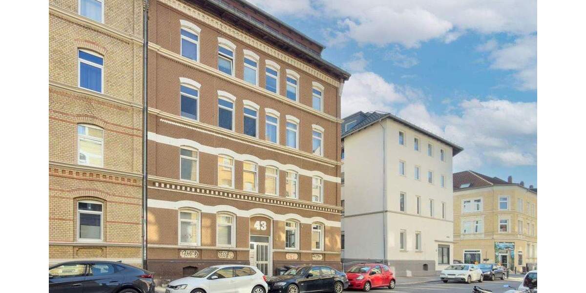Etagenwohnung Braunschweig Östliches Ringgebiet - 2 Zimmer, 52 m&sup2;, 229.000&euro; | Angebot:25751245