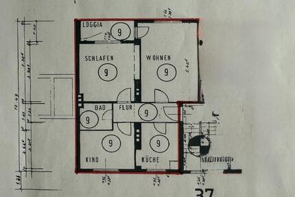Braunschweig Zentrale 3-Zimmer-Wohnung mit Sonnenbalkon zimmer