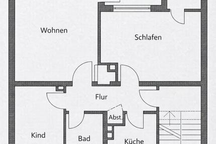 3 Zimmer Wohnung mit Balkon+Stellplatz in Salzgitter-Bad -Erbpach 3 zimmer
