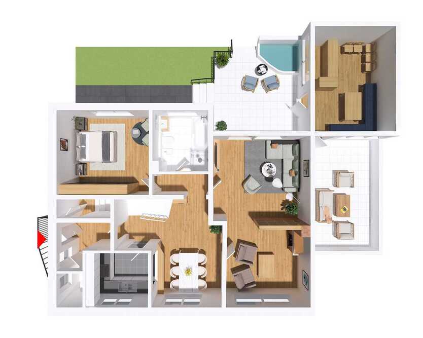 Großzügiges Wohnen mit tollem Weitblick 9 zimmer