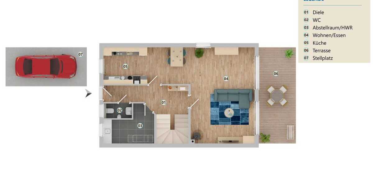 Modernes Reihenendhaus in ruhiger Lage - Reihenendhaus Hildesheim Galgenberg | Angebot:26560662