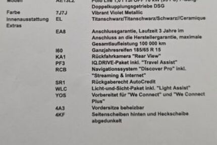 VW Polo 64.000 km 18.500 € Salzgitter 38228
