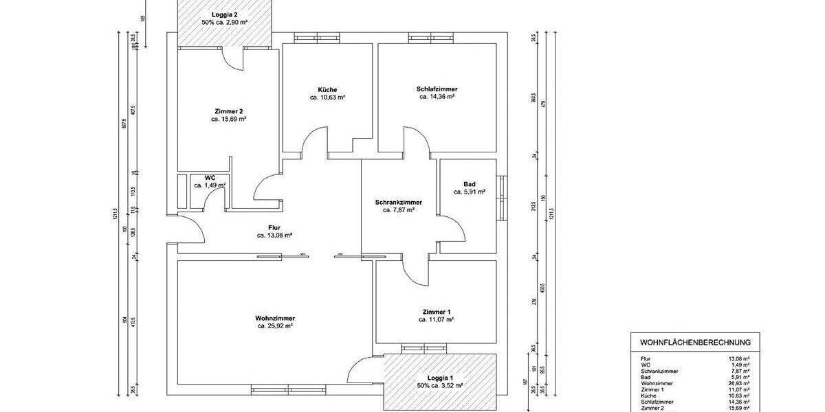 Etagenwohnung Baddeckenstedt - 4 Zimmer, 160.000&euro; | Angebot:26358879