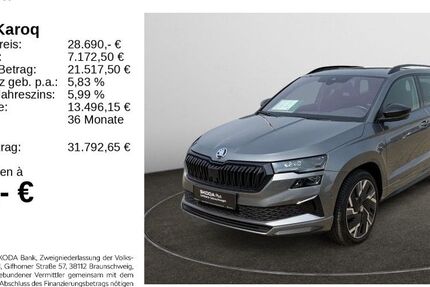 Skoda Karoq 99.861 km 28.370 &euro; Hildesheim 31137