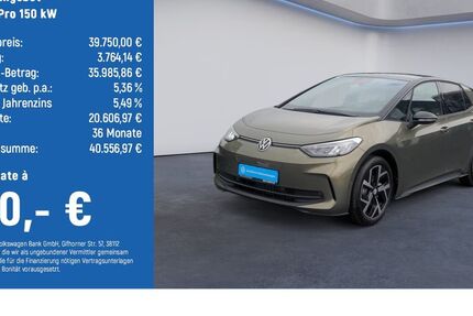 VW ID.3 2.863 km 39.750 &euro; Braunschweig 38124