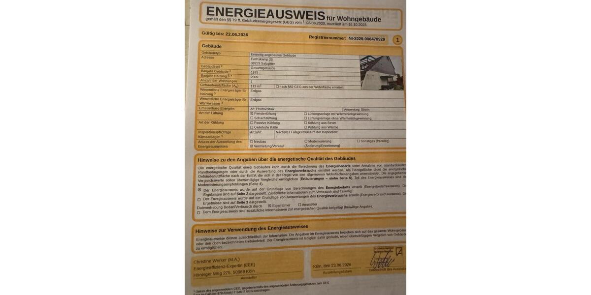 Reihenhaus Salzgitter Ortschaft Nord - 4 Zimmer, 115 m&sup2;, 265.000&euro; | Angebot:26964696