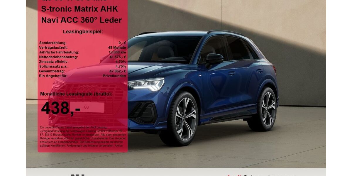 Audi Q3 6.070 km 40.718 &euro; Goslar 38644