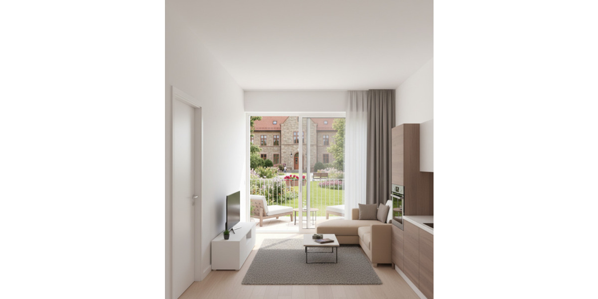 Etagenwohnung Hildesheim Himmelsthür - 2 Zimmer, 76 m&sup2;, 1.254&euro; | Angebot:25195928