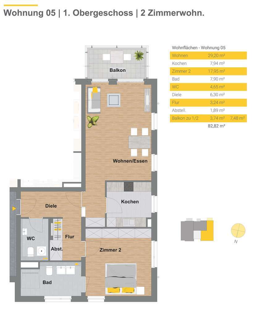 Wohnung zum Kaufen in Berg. Gladbach 653.000 € 82.82 m²