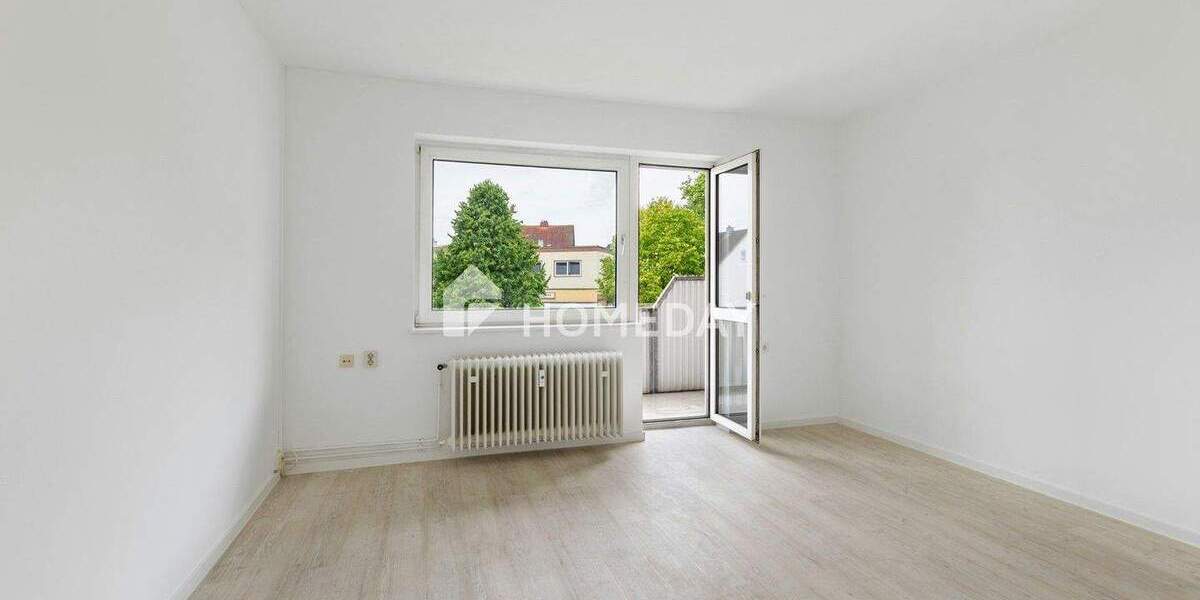 Neu sanierte 3-Zimmer-Wohnung mit überdachtem Balkon in ruhiger Lage 3 zimmer
