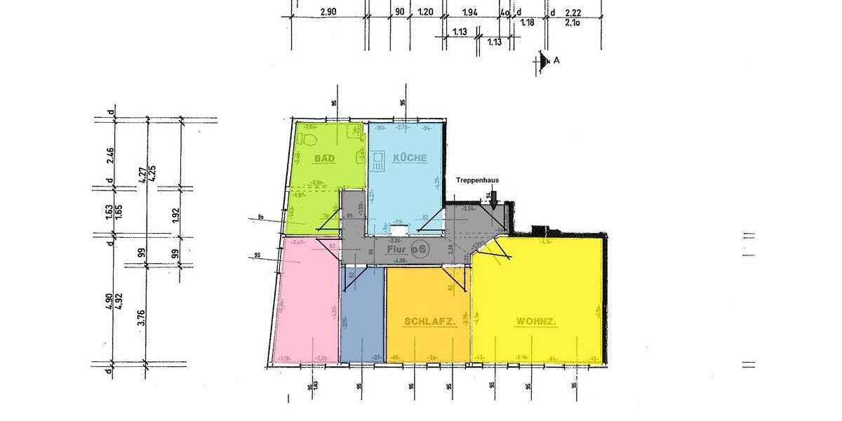 Etagenwohnung Goslar - 4 Zimmer, 84 m&sup2;, 750&euro; | Angebot:26176108
