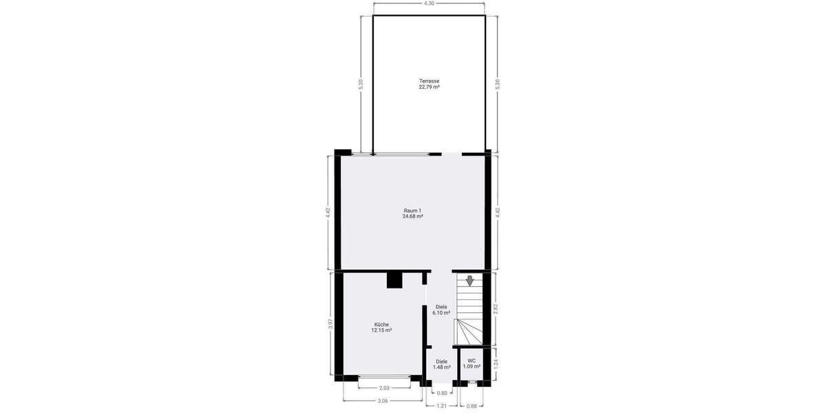 Handwerker aufgepasst. Reihenmittelhaus mit Blick aufs Feld in Bodenburg 5 zimmer