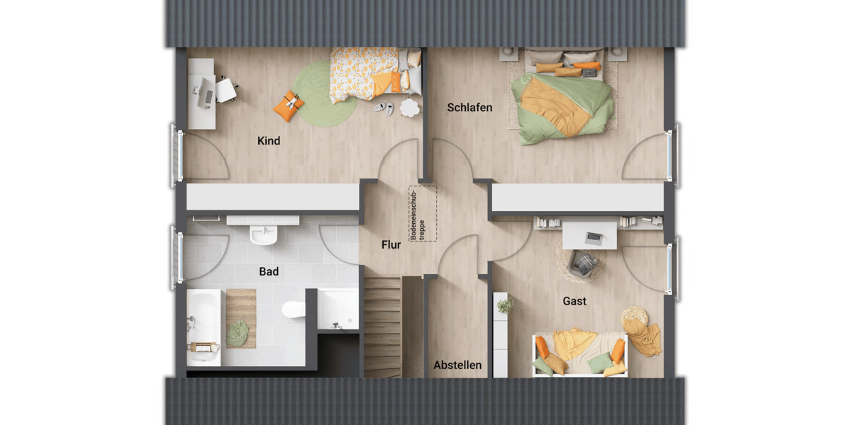 Einfamilienhaus Salzgitter Lebenstedt - 5 Zimmer, 166 m&sup2;, 407.500&euro; | Angebot:26568496