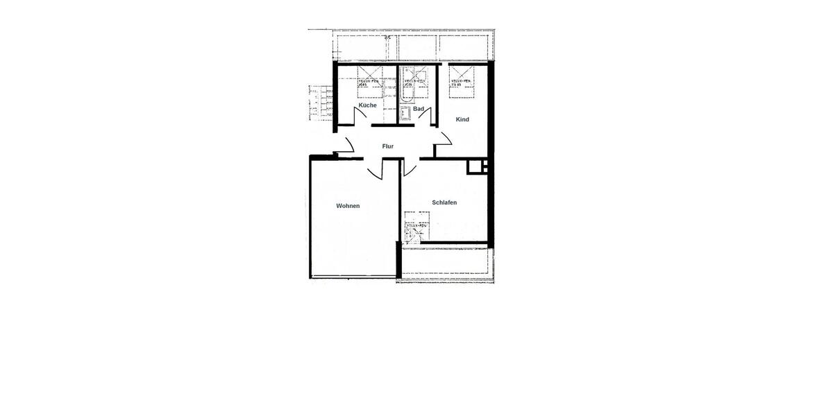Dachgeschoßwohnung Braunschweig Wabe-Schunter-Beberbach - 3 Zimmer, 56 m&sup2;, 140.000&euro; | Angebot:27226425