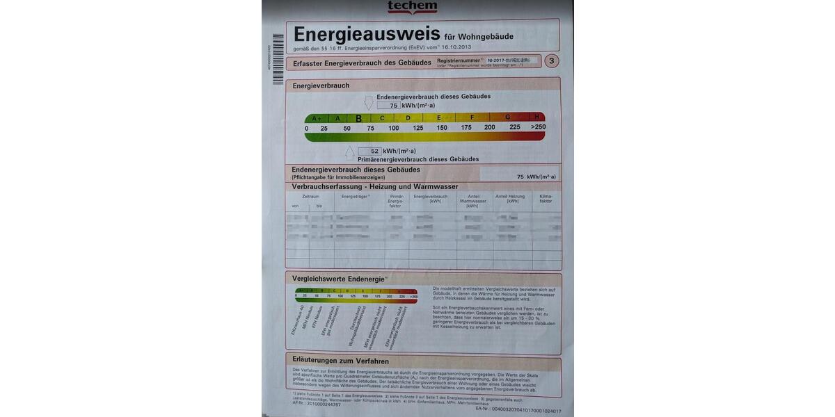 Etagenwohnung Braunschweig Timmerlah-Geitelde-Stiddien - 3 Zimmer, 79 m&sup2;, 190.000&euro; | Angebot:26256147