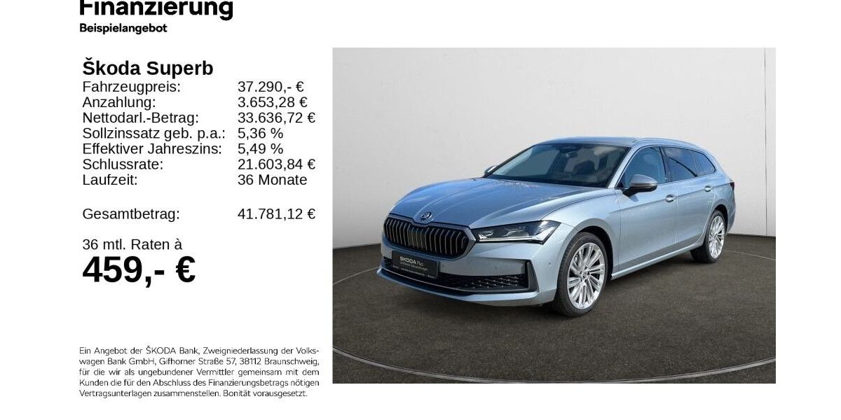 Skoda Superb 31.309 km 35.590 &euro; Hildesheim 31137