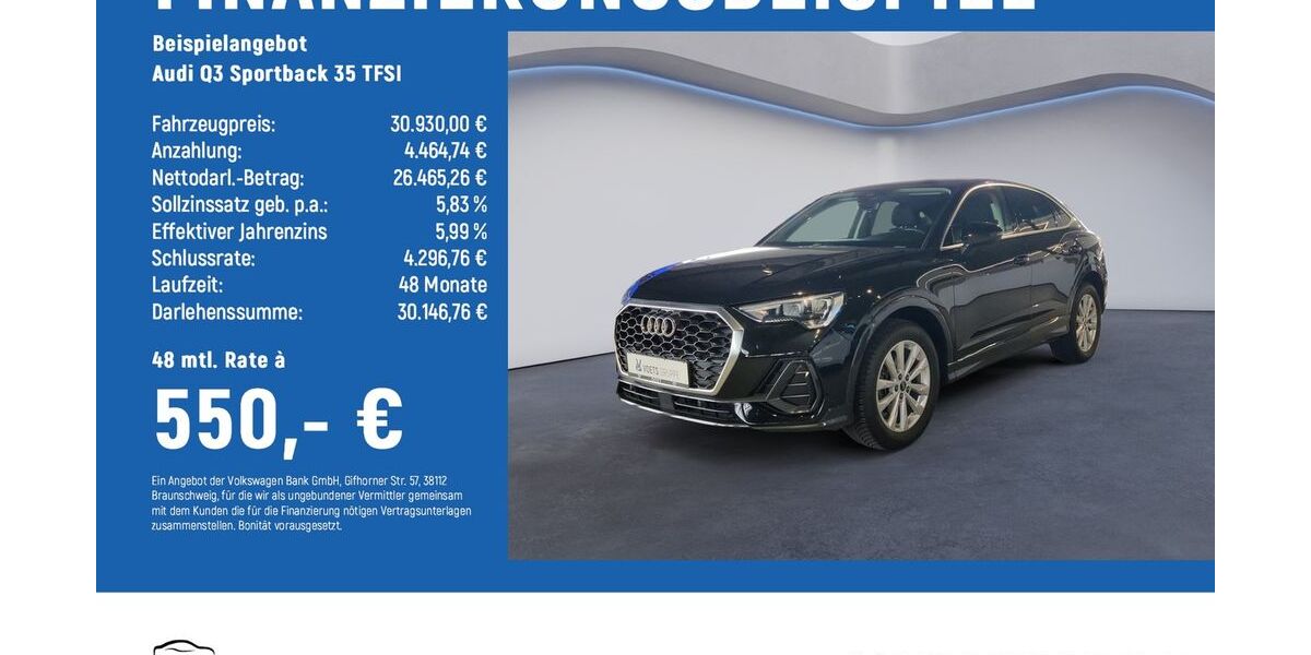 Audi Q3 38.579 km 30.930 &euro; Hildesheim 31135