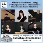 Klavierklasse Haiou Zhang