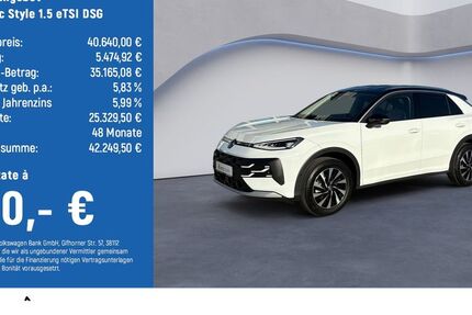 VW T-Roc 1.500 km 40.340 &euro; Wolfenbüttel 38304