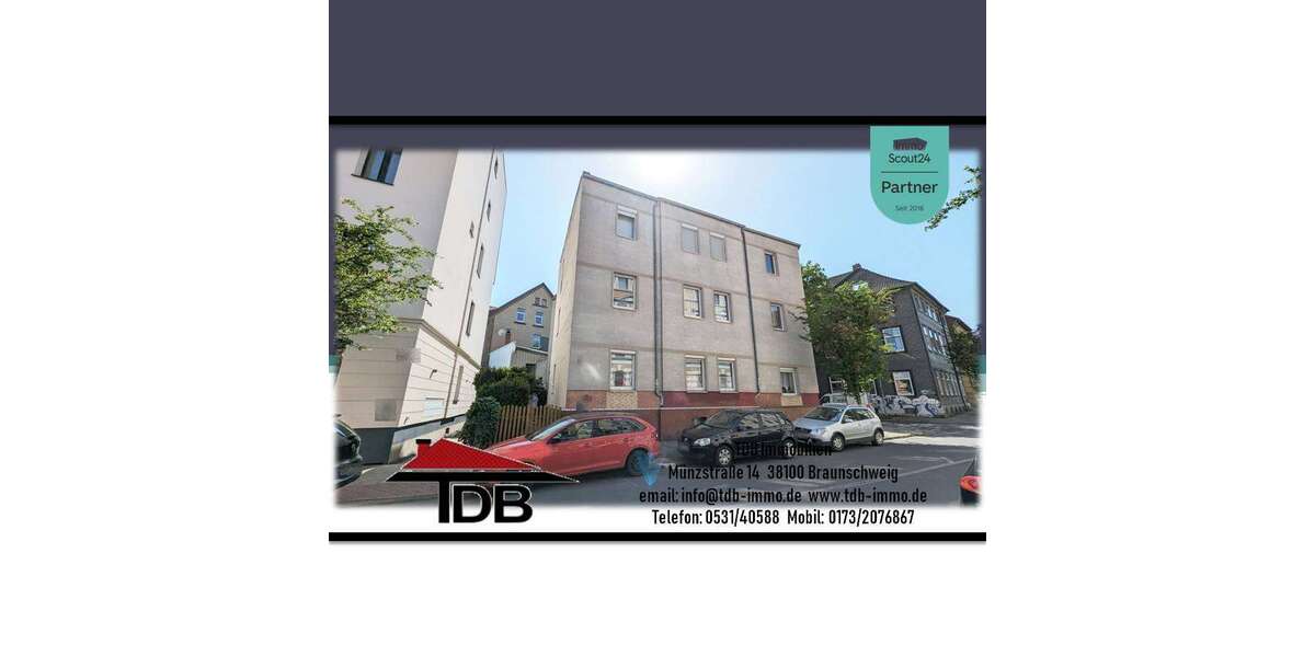 Etagenwohnung Braunschweig Westliches Ringgebiet - 4 Zimmer, 100 m&sup2;, 229.000&euro; | Angebot:25270535