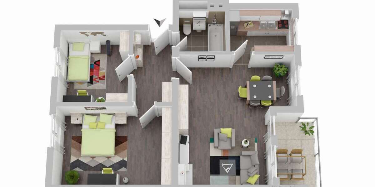 Etagenwohnung Hondelage Hondelage - 3.5 Zimmer, 75 m&sup2;, 165.000&euro; | Angebot:24526235