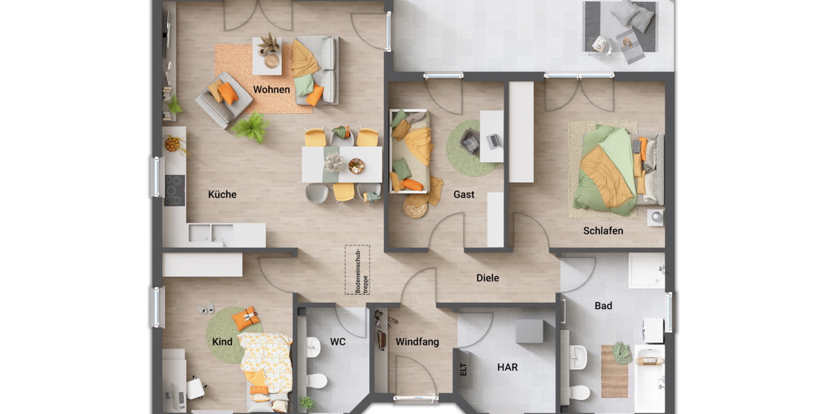 Einfamilienhaus Salzgitter Gebhardshagen - 4 Zimmer, 108 m&sup2;, 393.150&euro; | Angebot:26243027