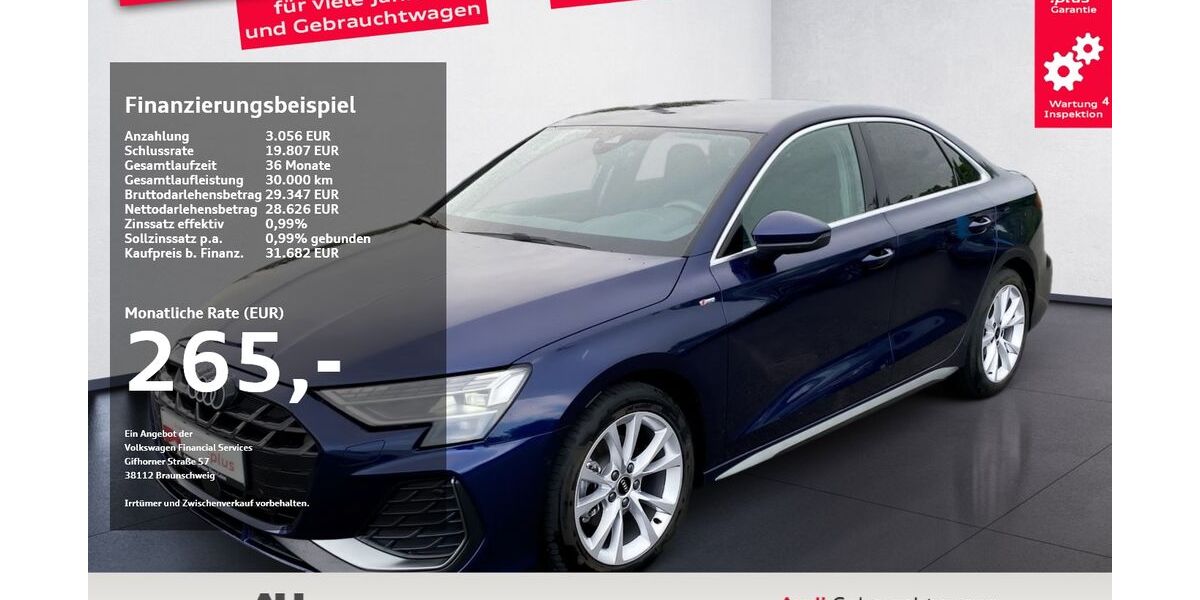 Audi A3 5.170 km 31.682 &euro; Goslar 38644
