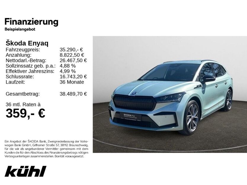 Skoda Enyaq 39.341 km 34.990 € Hildesheim 31137