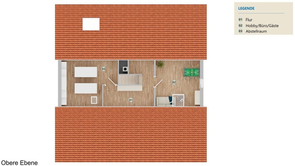 Wohnen über den Dächern 4 zimmer