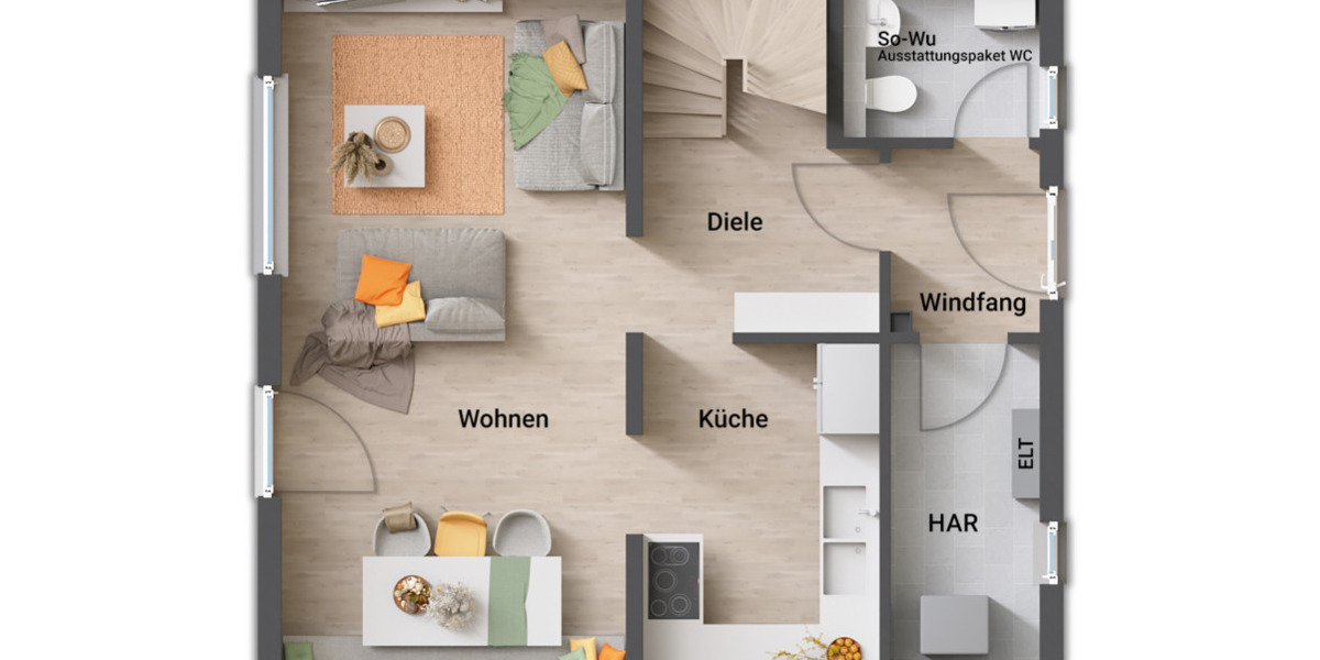 Einfamilienhaus Schladen-Werla Schladen - 4 Zimmer, 106 m&sup2;, 324.290&euro; | Angebot:26064563