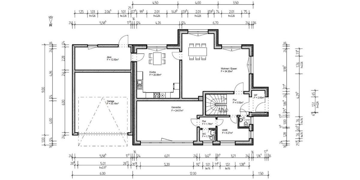 Einfamilienhaus Wolfenbüttel Ahlum - 5 Zimmer, 179 m&sup2;, 755.000&euro; | Angebot:24390328