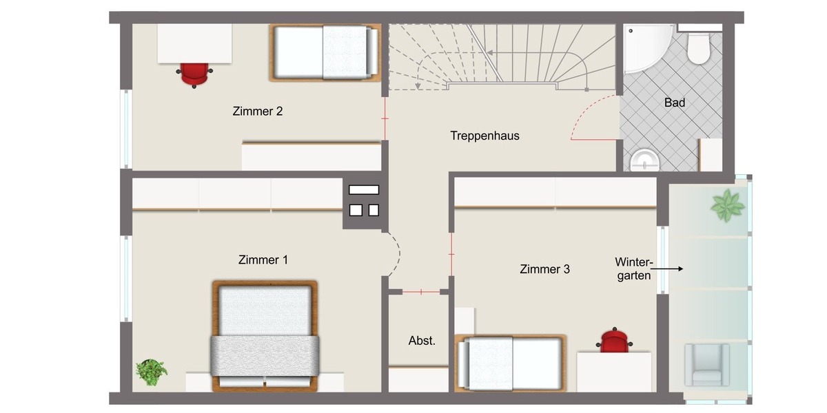 Reihenendhaus mit viel Platz - Reihenendhaus Hildesheim Marienburger Höhe | Angebot:27655492