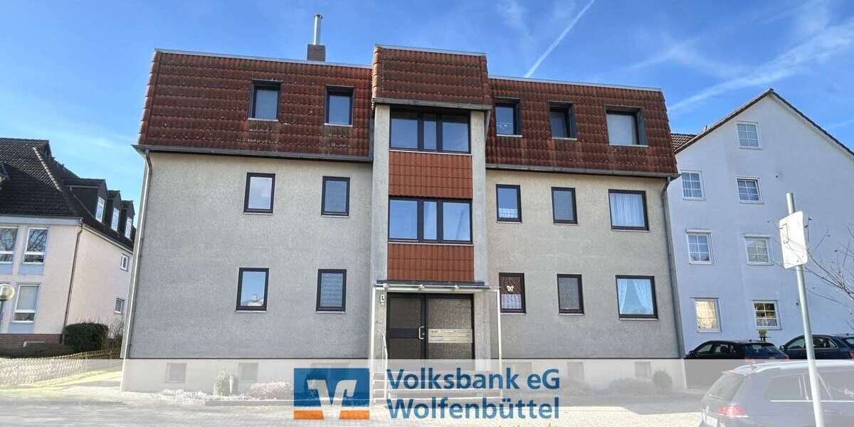 Etagenwohnung Wolfenbüttel Adersheim - 3 Zimmer, 72 m&sup2;, 135.000&euro; | Angebot:26246123
